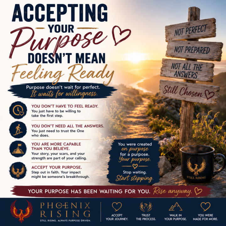 Accepting Your Purpose Doesn't Mean Feeling Ready