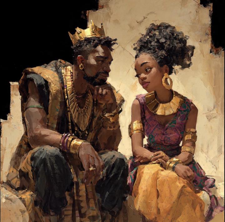 The King to his baby sister 