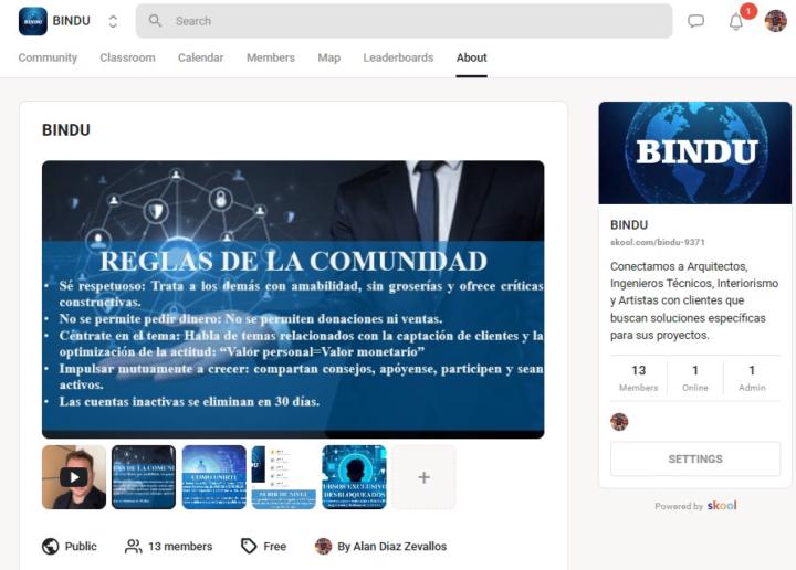 PRESENTACION DE LA COMUNIDAD