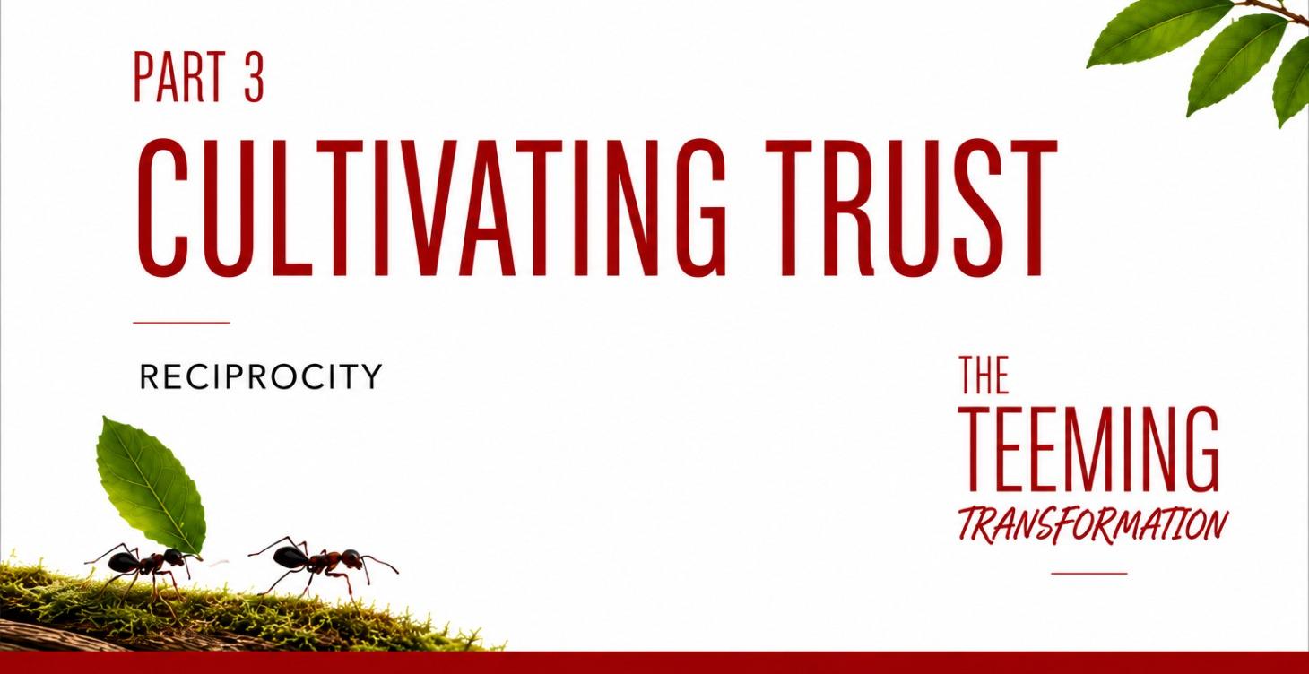 Part 3 Cultivating Trust