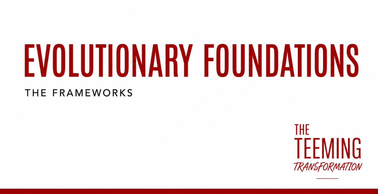 Evolutionary Foundations Developmental Progression
