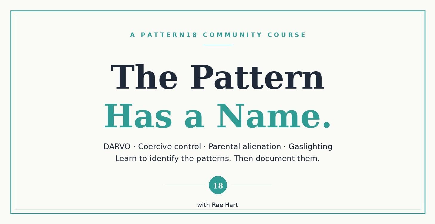 The pattern has a name.