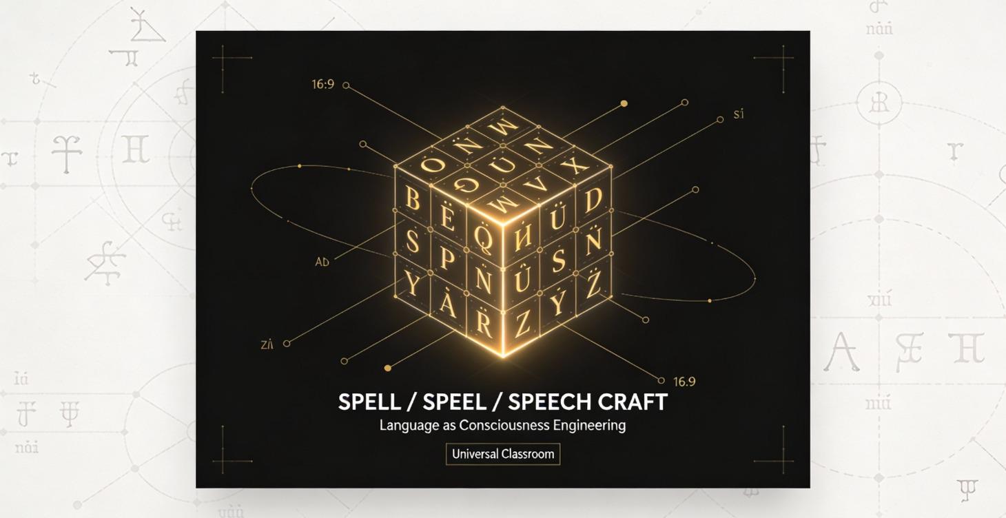 SPELL / SPEELLING / SPEECH CRAFT