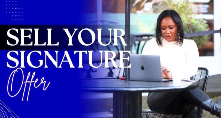 Sell Your Signature Offer