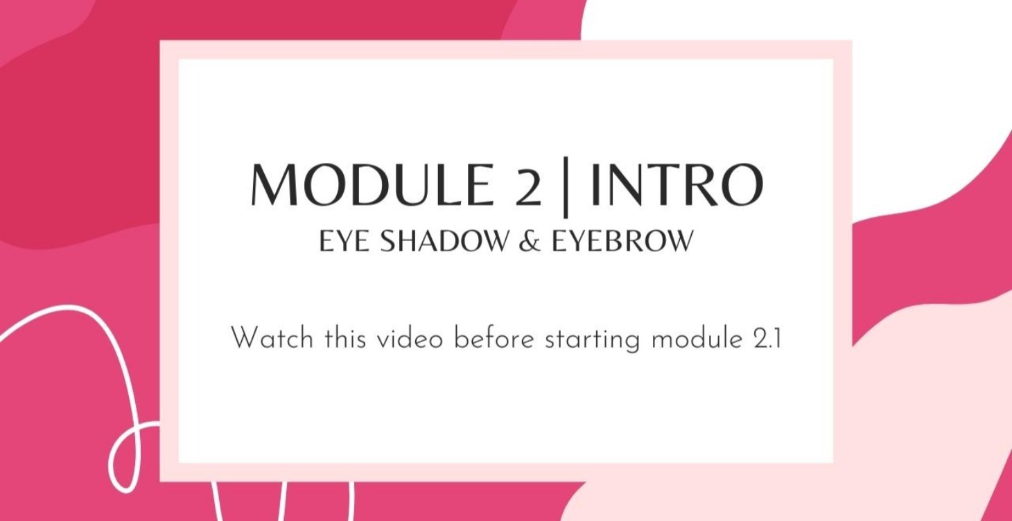 Module 2: Eye shadow & Eyebrows
