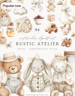 Best for Clip Art or Junk Journal Art- Leonardo / Kittl / Artistly / Dalle / 