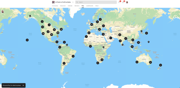 Look at Where in the World We All Are!!! :) 