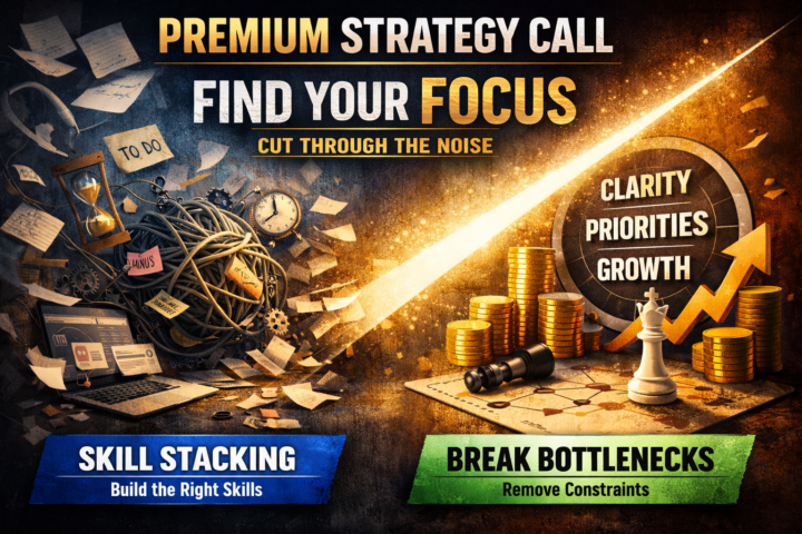 Tomorrow: First Premium Strategy Call 😍
