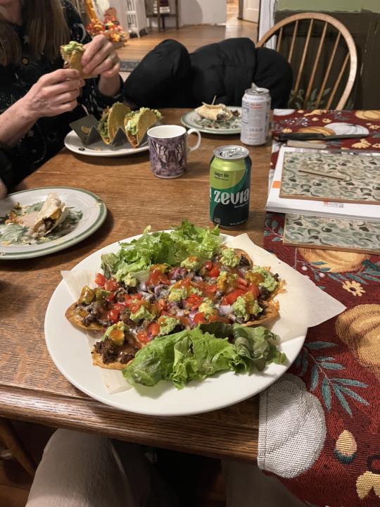 Grain free nachos. Yum