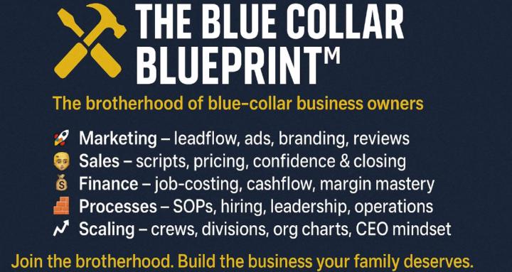 The Blue Collar Blueprint