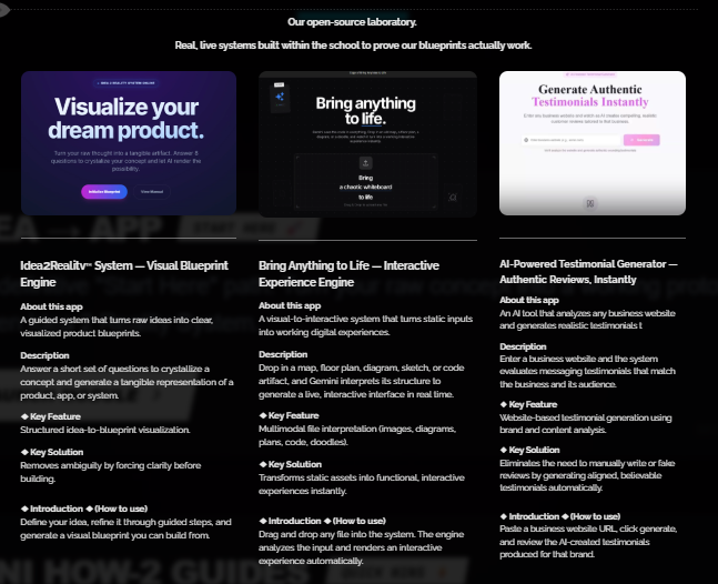 Phew The Zetsu EDU SKool Apps Page is almost done!