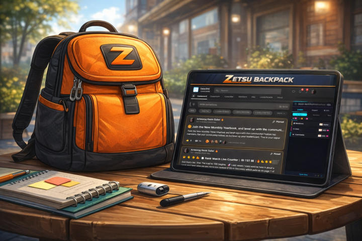  Listing name: Zetsu Backpack Revision  — Skool Engagement Driver