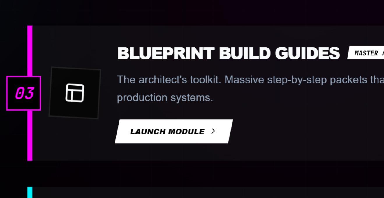 Blueprint Build Guides