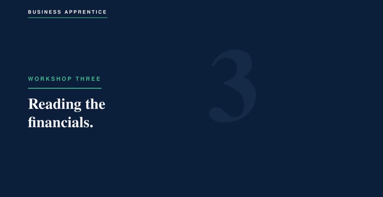 Workshop Three