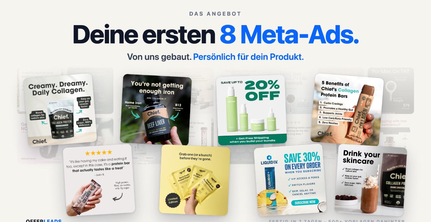 Deine 8 Meta-Ads