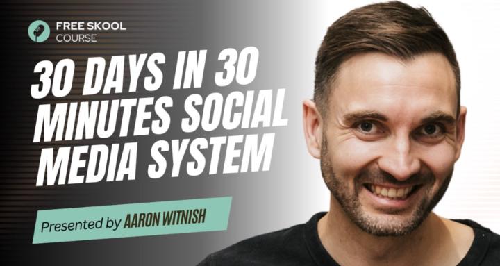 30 In 30 Social Media System