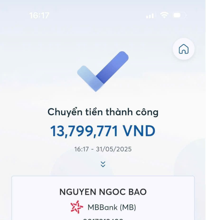 Cuối tháng rực rỡ