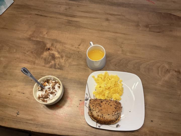 My breakfast this morning