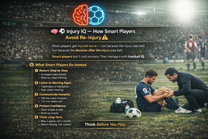 🧠⚠️ Injury IQ – How Smart Players Avoid Re-Injury