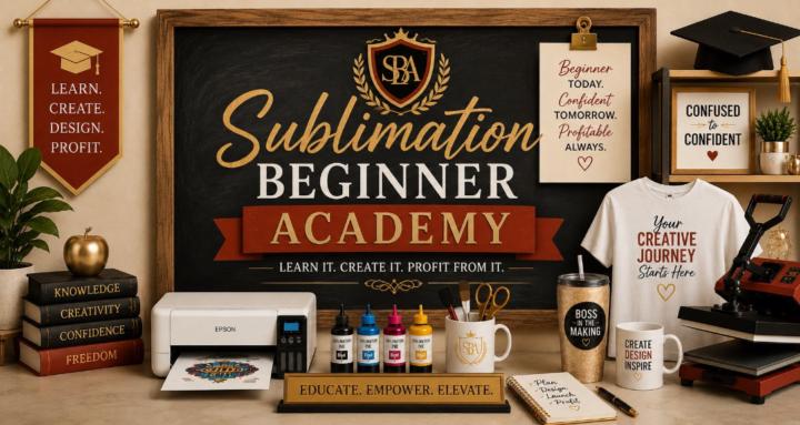 Sublimation Beginner Academy