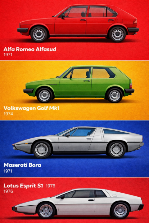 Can you spot the shared design DNA?