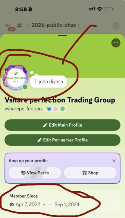 Vle antre nan DISCORD trading group click link anba 