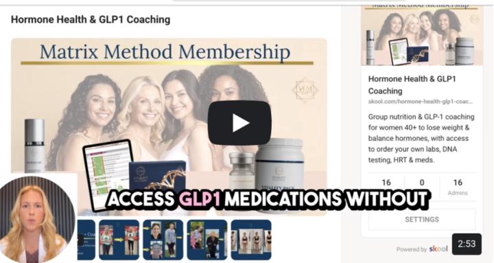 Hormone Health & GLP1 Coaching