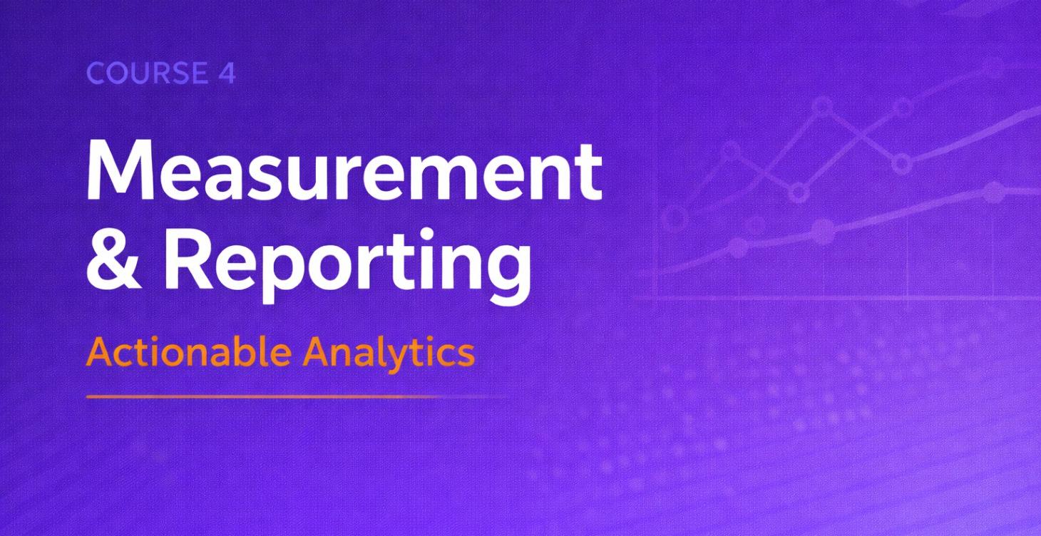 Measurement & Reporting