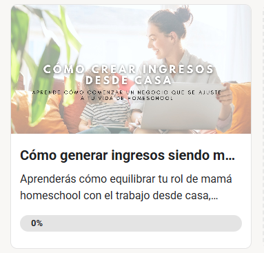 ✨ Webinar: Cómo generar ingresos desde casa siendo mamá homeschool ✨