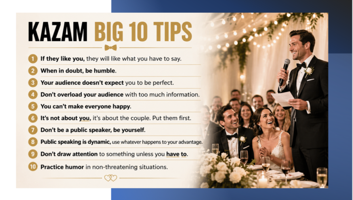 The Kazam Big 10 Tips