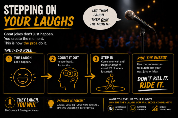 Don't Step on Your Laughs