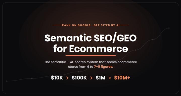 Semantic SEO/GEO for Ecommerce