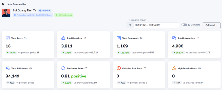 Nền Tảng SocialOne Update 9/11/2025