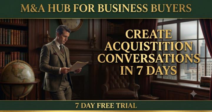 M&A Hub For Business Buyers