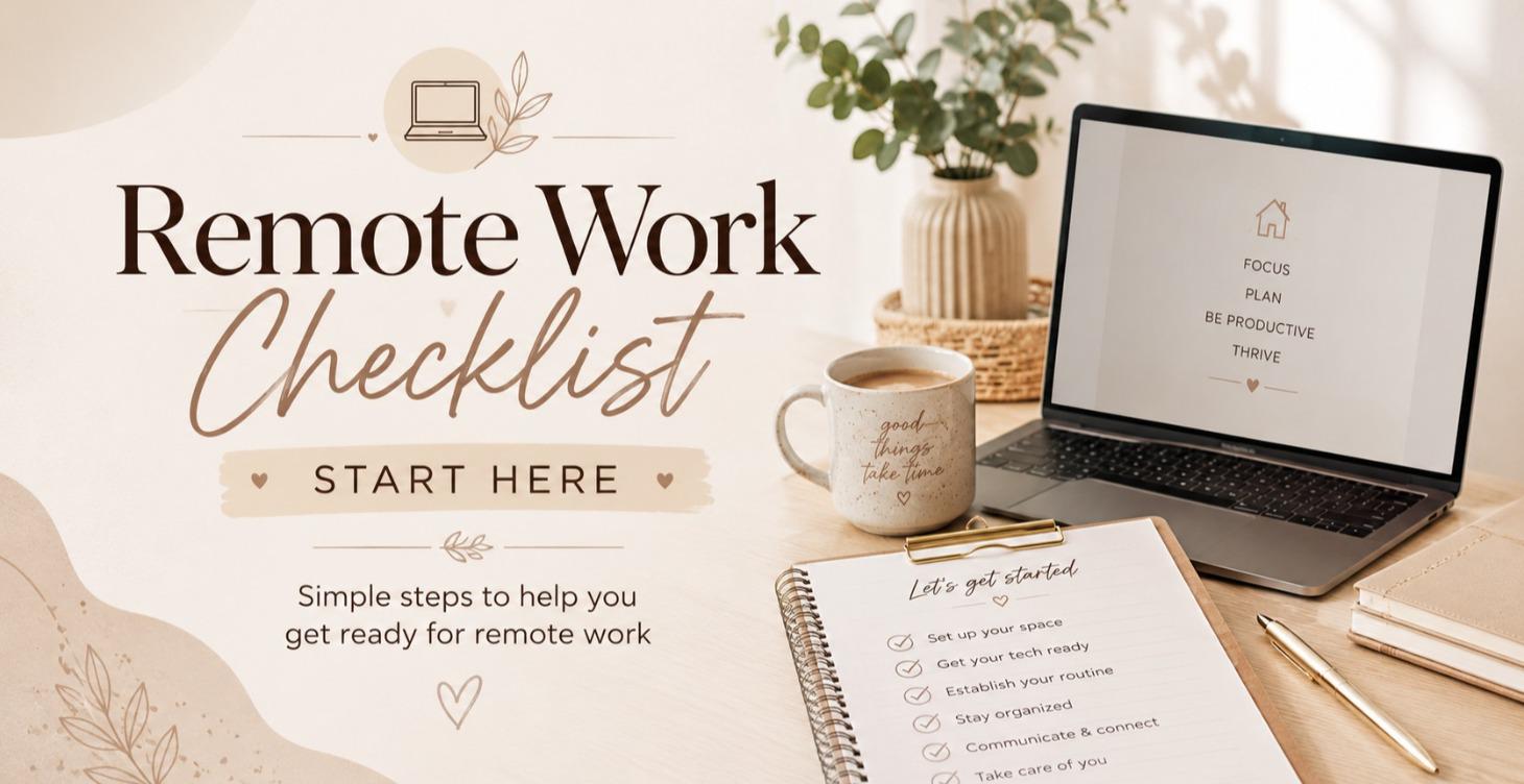 Remote Work Checklist: Start Here