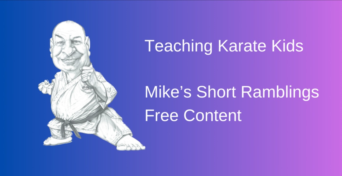Video Shorts - Sensei Mike 's Musings