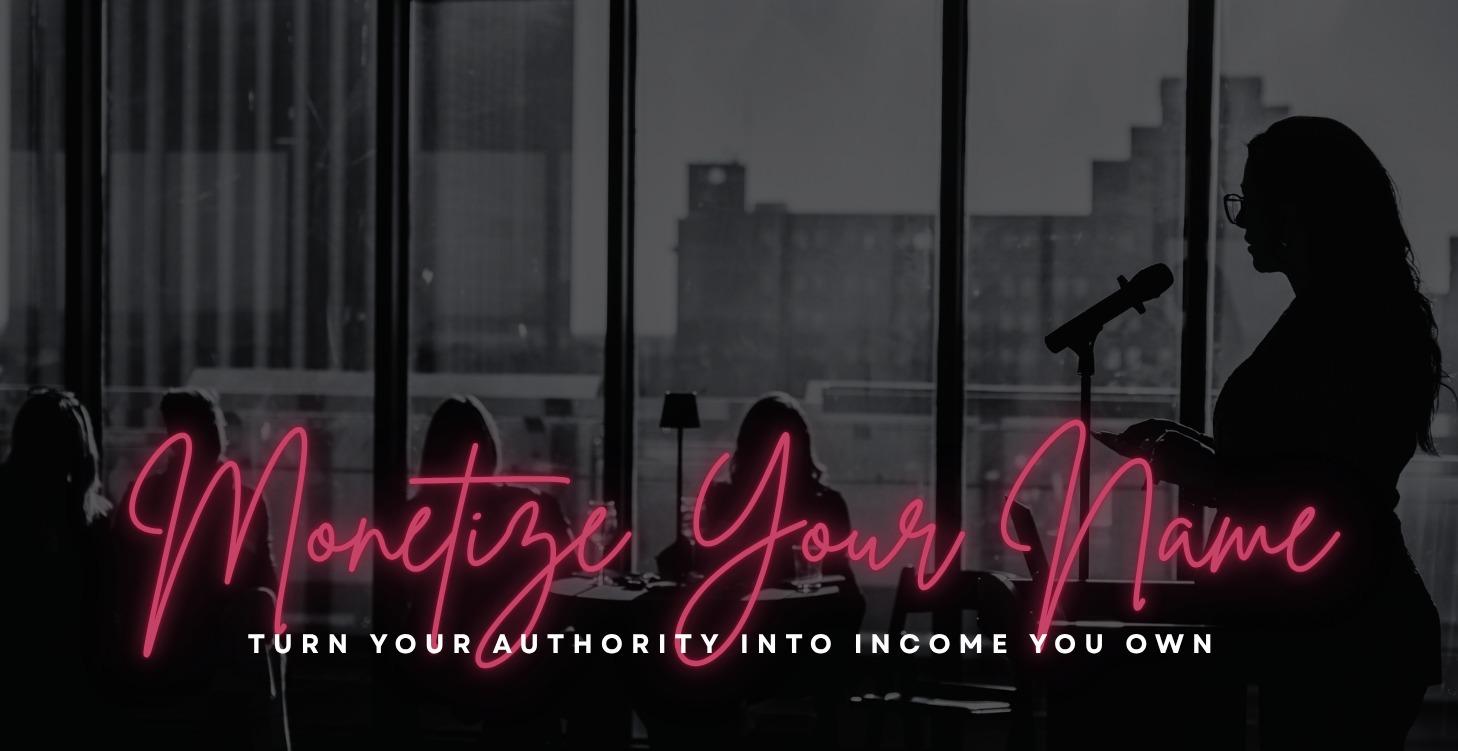 Monetize Your Name