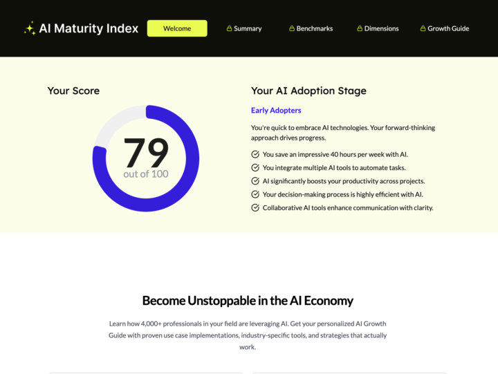 AI Maturity Index