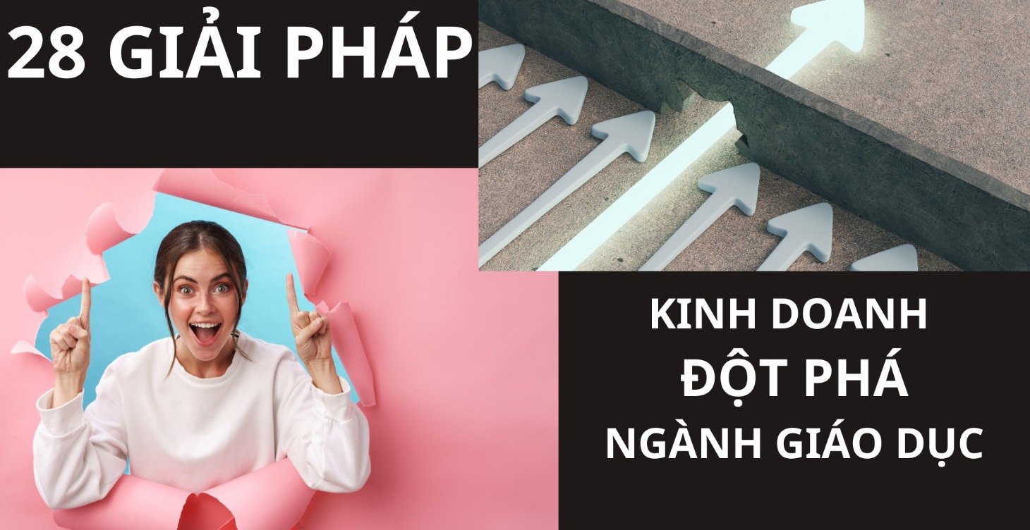 28 GIẢI PHÁP KINH DOANH ĐỘT PHÁ NGÀNH GIÁO DỤC