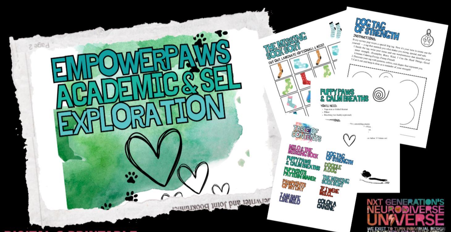 FREEBIE: I Am Safe Like Milo SEL Tapping Routine