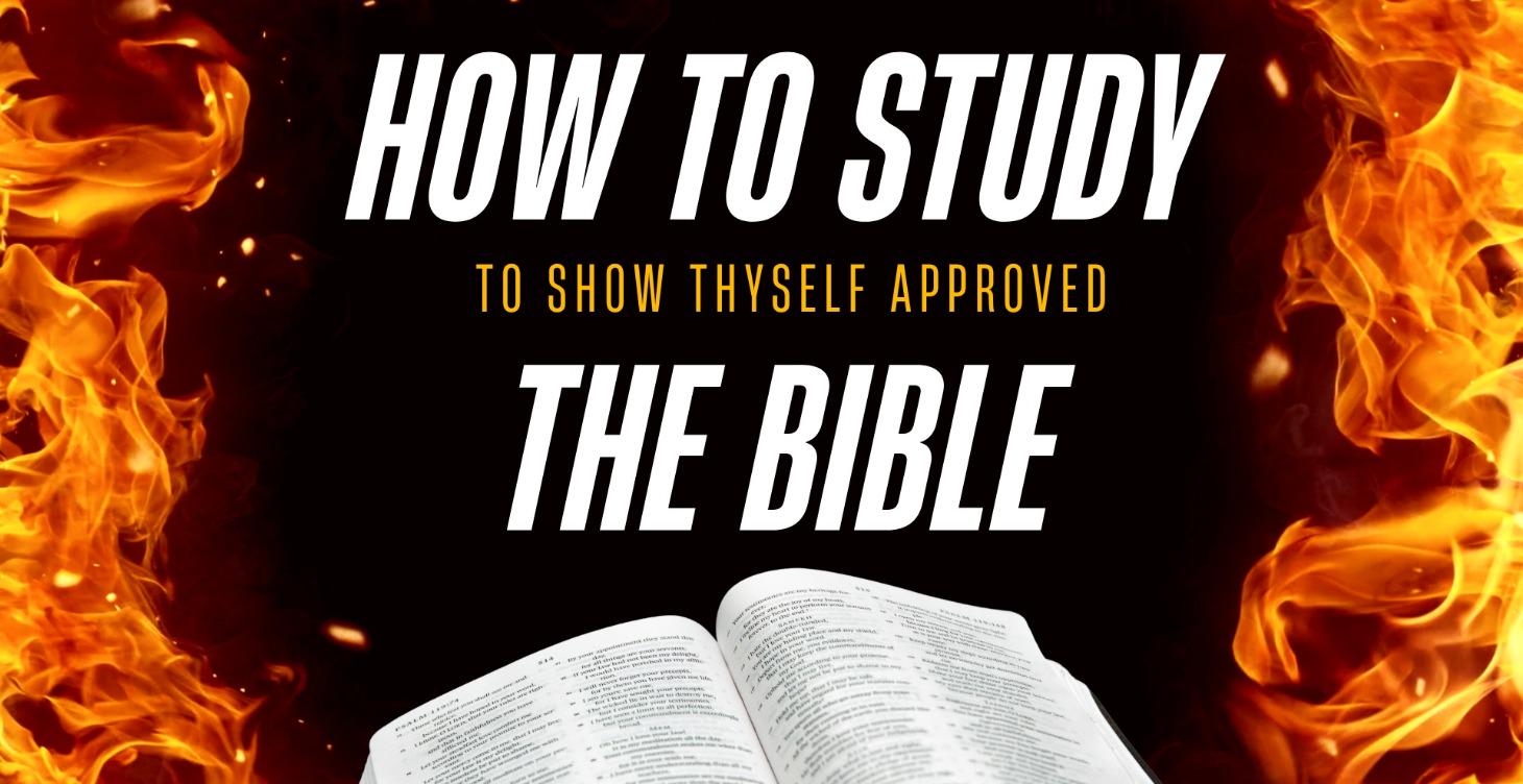 How To Study The Bible