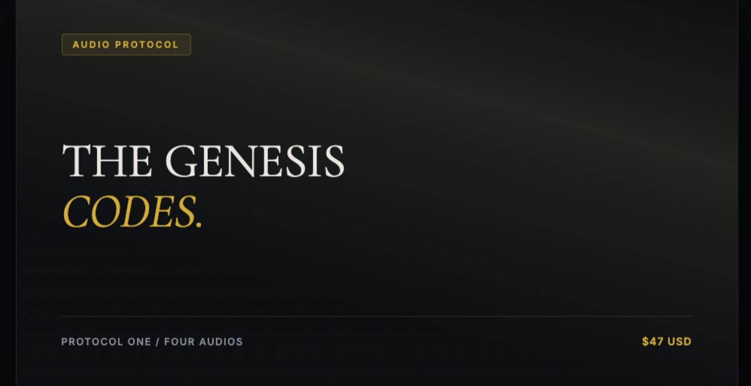 The Genesis Codes
