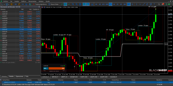   🎯 CIERRE EXITOSO - EUR/USD