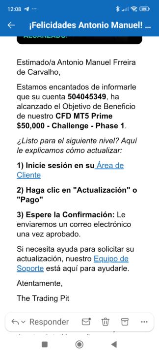 Primera fase pasada.