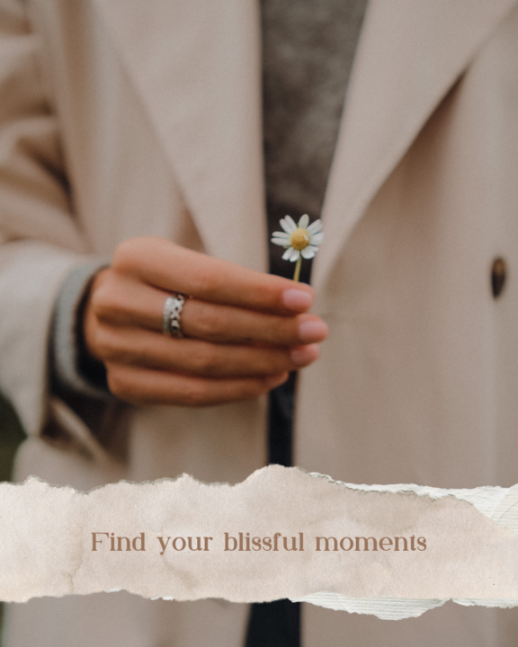 Find your blissful moments