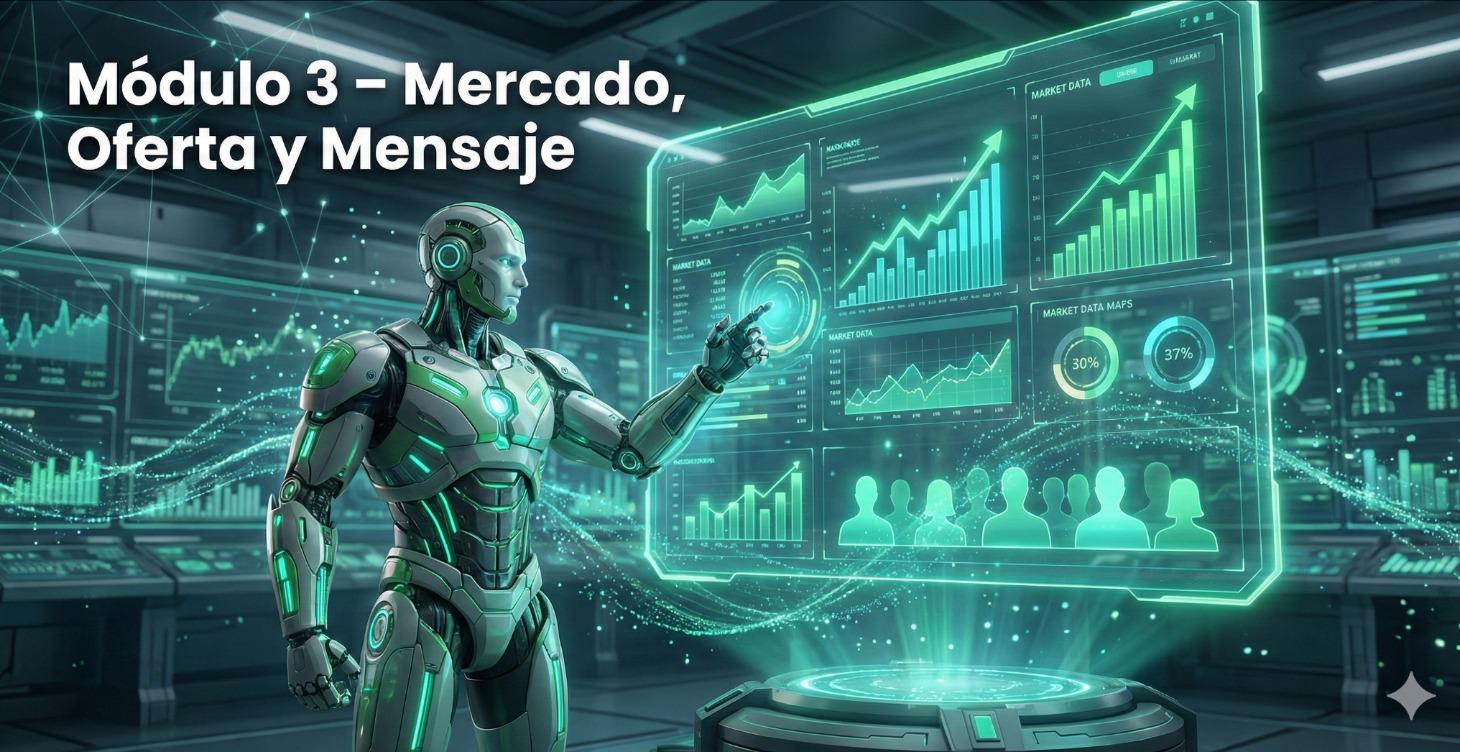 🔥 MÓDULO 3 — Mercado, Oferta y Mensaje