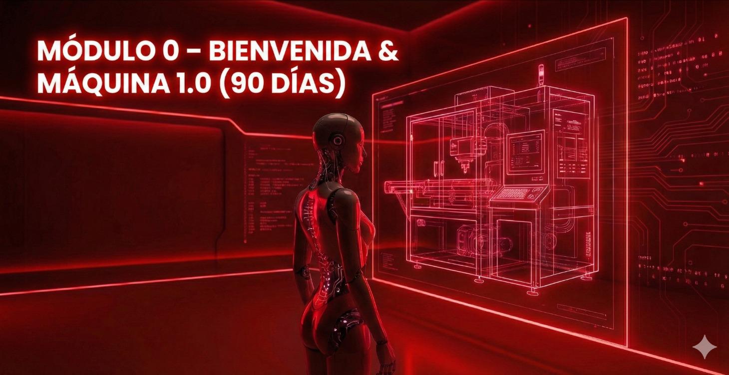 🟥 🧠 MÓDULO 0 – Bienvenida & Máquina  (90 días)