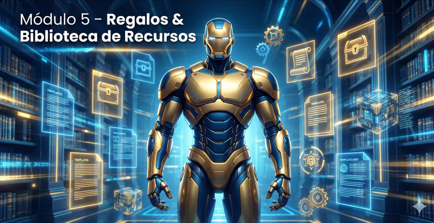 🔥 MÓDULO 5 – Regalos & Biblioteca de Recursos
