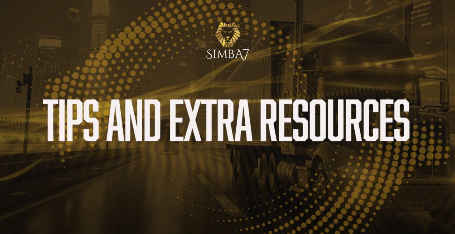 Tips & Extra Resources