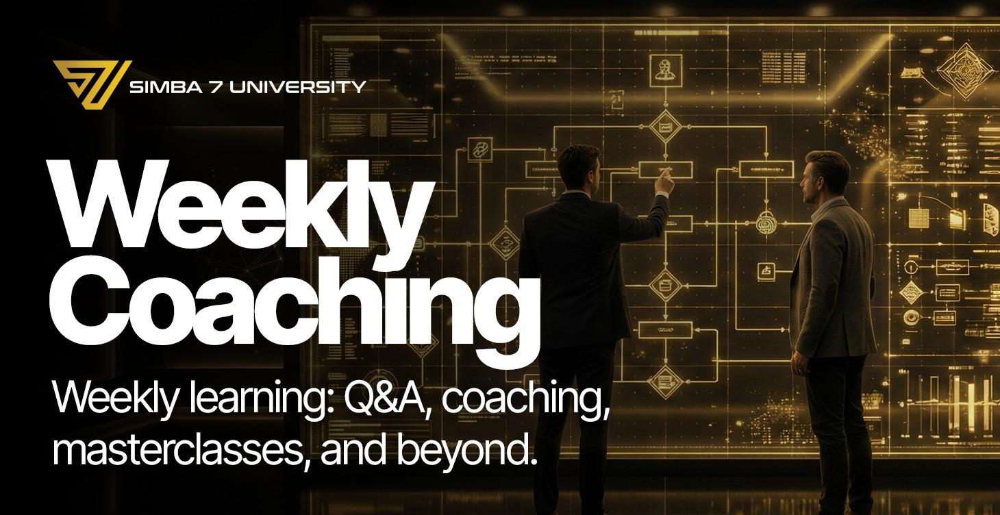 Weekly Coaching